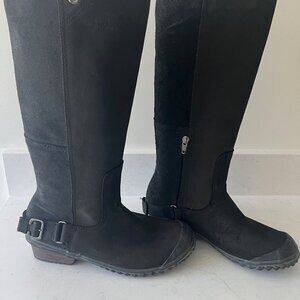 Sorel Women's Black/Grill Slimboot 7.5 B(M) US